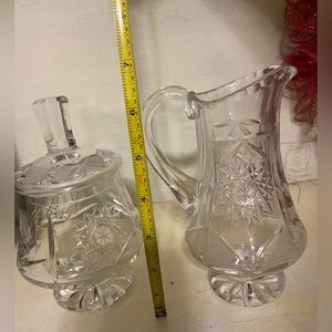 Sugar and creamer set